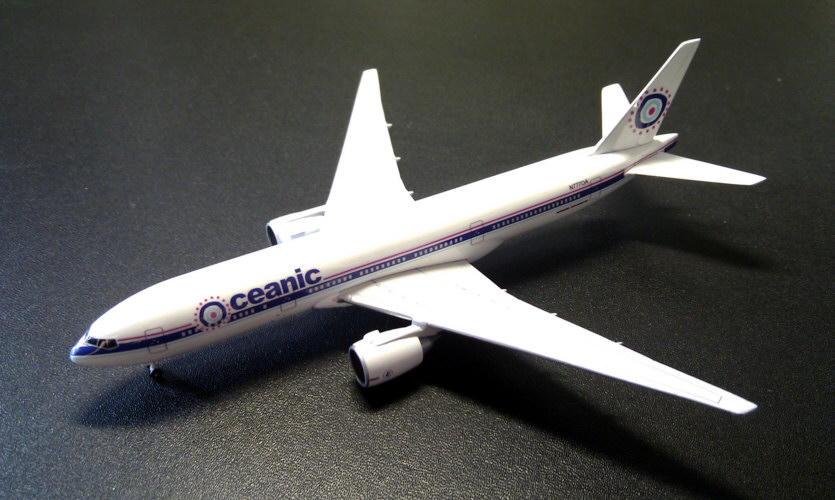 Custom-made Boeing 777-200 (Oceanic Airlines Flight 815 
